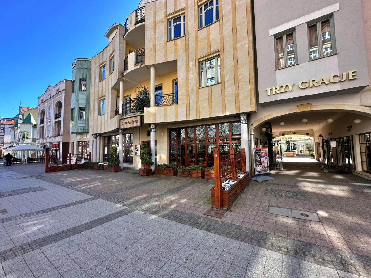 Apartmán Gracja, Sopot Monte Cassino, Balkon, Parking Exteriér fotografie
